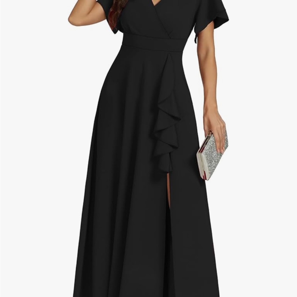 Elegant Black Evening Gown